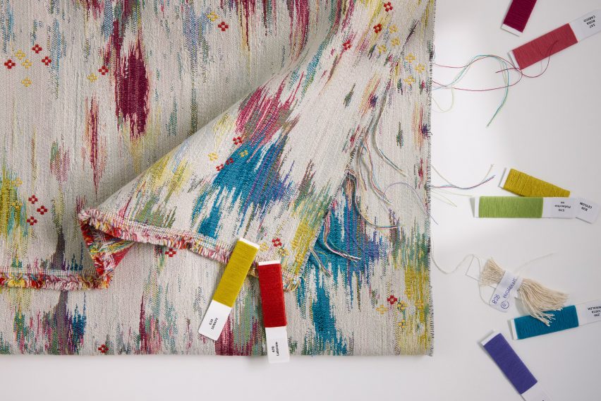 Adorn fabric by Designtex