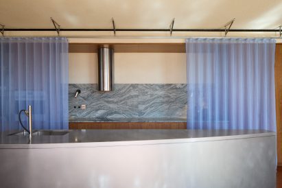 Kitchen unit in the Dubai apartment