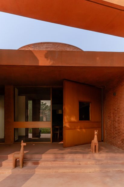 Front of Ahmedabad villa