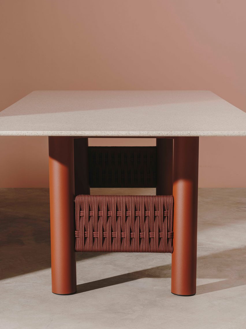 Brezal outdoor furniture collection by Patricia Urquiola for Andreu World