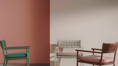 Brezal outdoor furniture collection by Patricia Urquiola for Andreu World