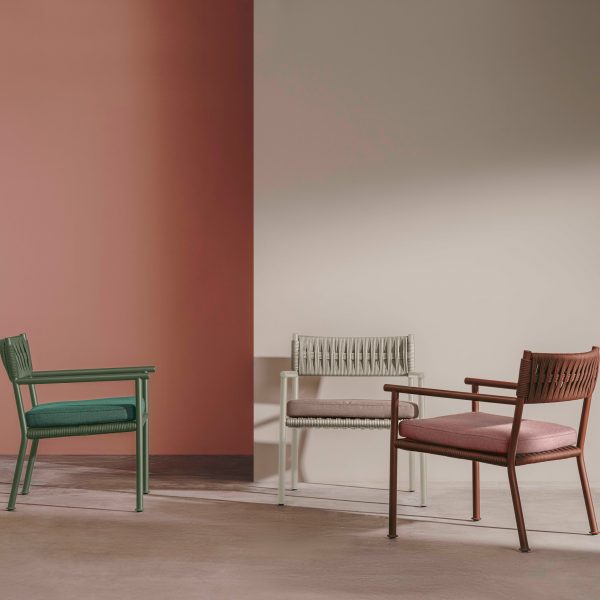 Brezal outdoor furniture collection by Patricia Urquiola for Andreu World