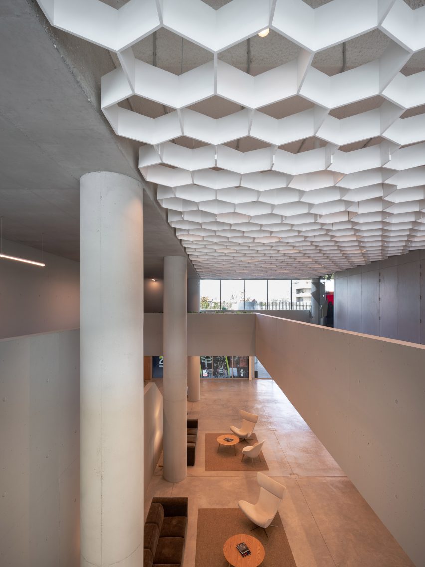 Interior of Arena Liga Portugal in Porto by OODA