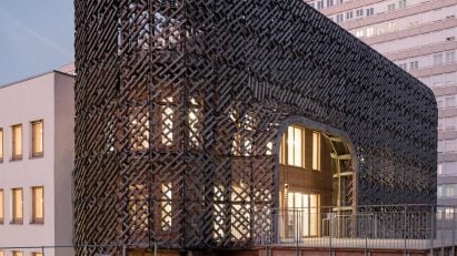 French library and refugee centre