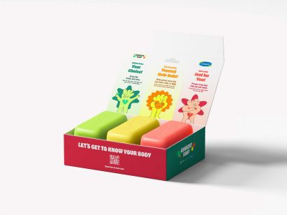 Packaging for Consent Soap by Binus University students from D&AD New Blood Awards 2025