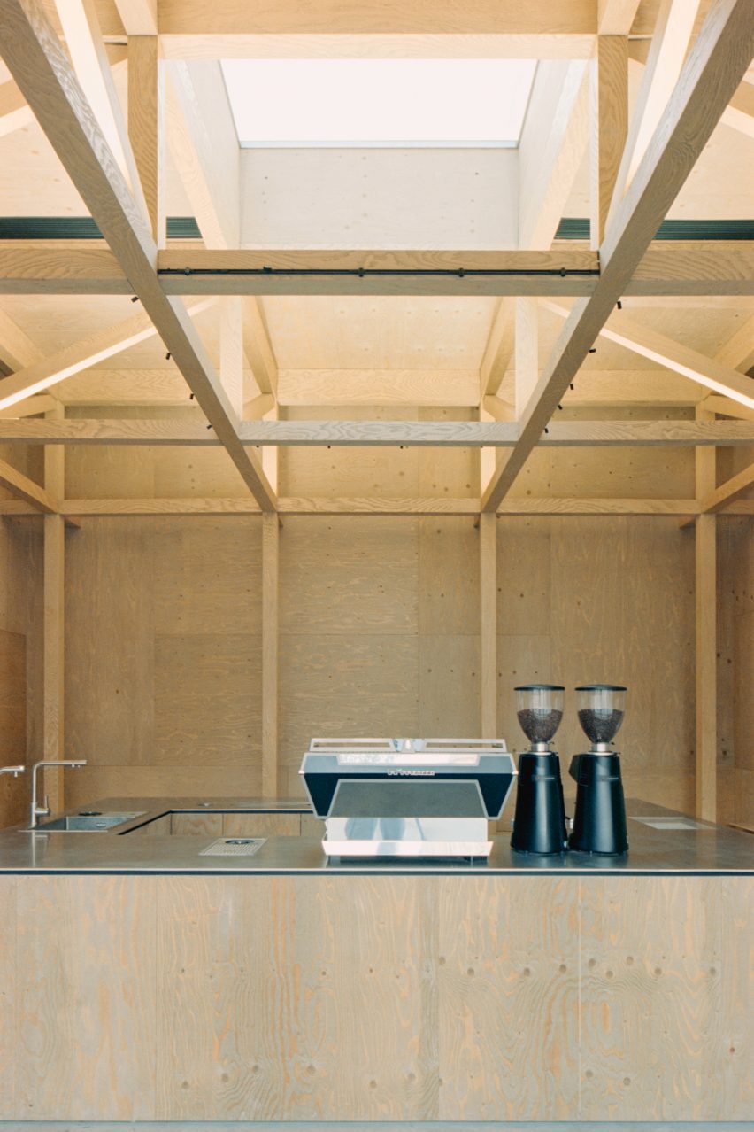 Interior of B131 Cafe at the Brita131 Art Museum by Jiangie Office