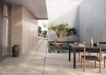 Concept outdoor tile collection by Casalgrande Padana