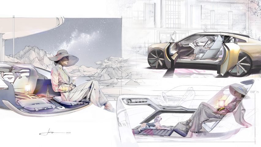 Bentley EXP 15 concept car