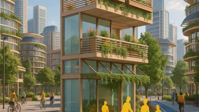 Render of a winner project of SketchUp's competition