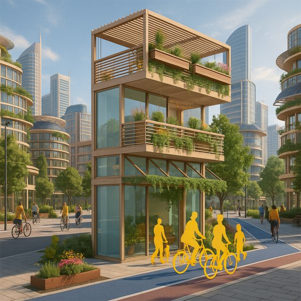 Render of a winner project of SketchUp's competition