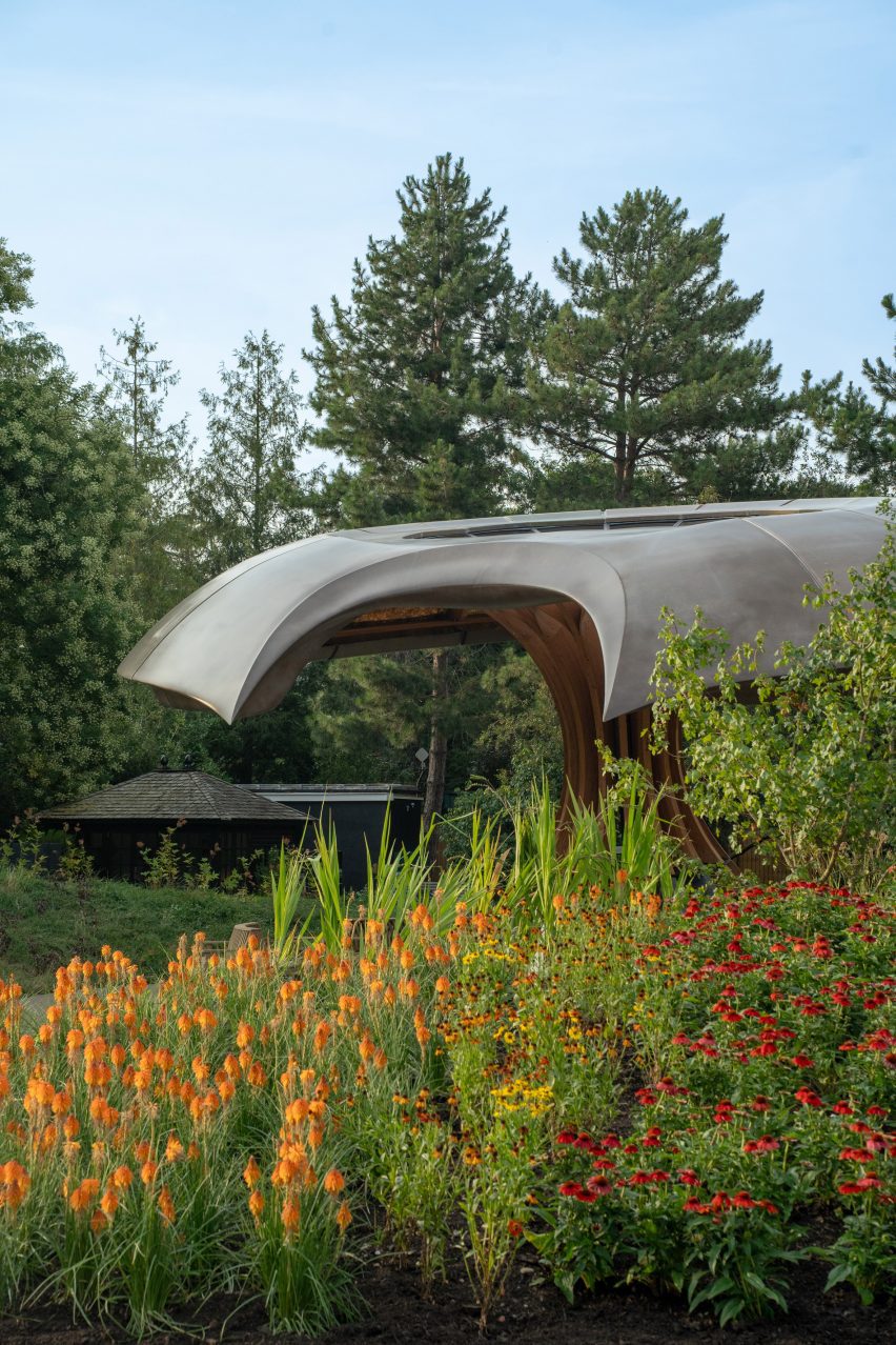 Carbon Garden Pavilion by Mizzi Studio
