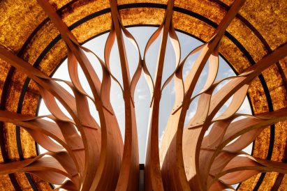 Carbon Garden Pavilion by Mizzi Studio
