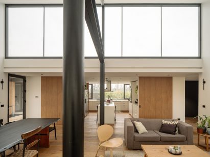Slightly opaque skylight