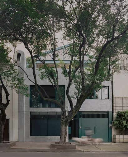 Street view of Casa Sofia in Roma, Mexico City