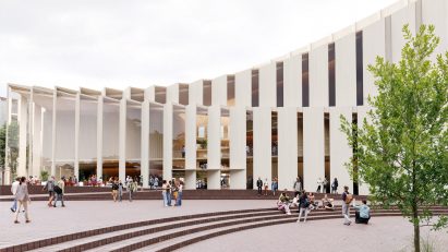 House of Culture and Administration by Snøhetta and Benthem Crouwel Architects