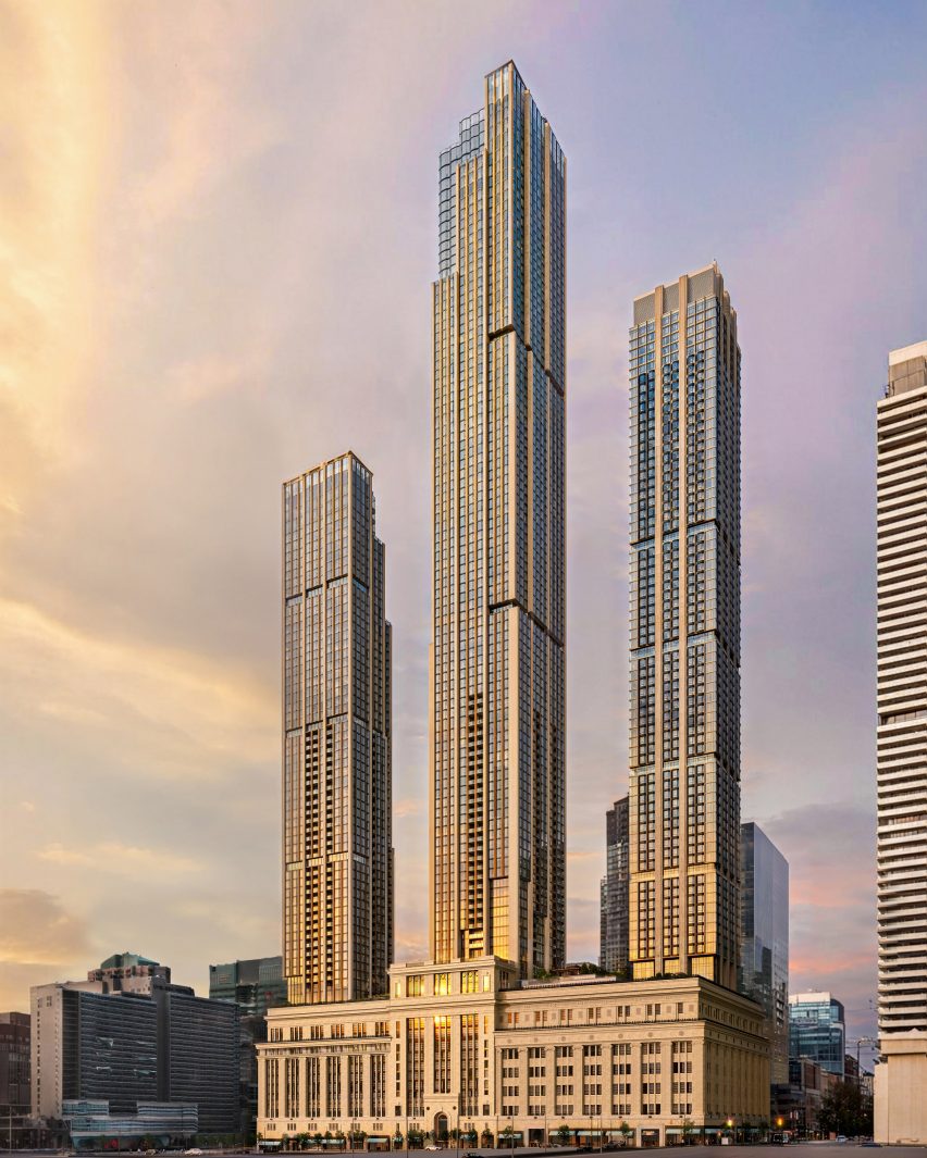 College Park restoration and skyscrapers