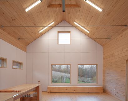 Hemlock pine interiors