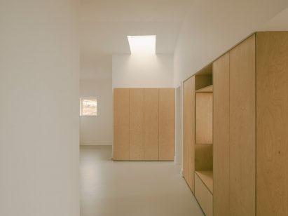 White-walled room