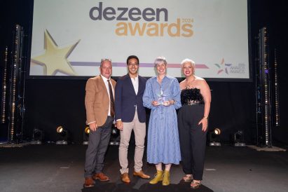 Dezeen Awards Awards Awards trophy