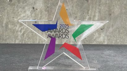 Dezeen Awards Awards Awards trophy