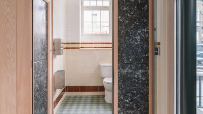 Bruce Grove public toilets renovation by DK-CM