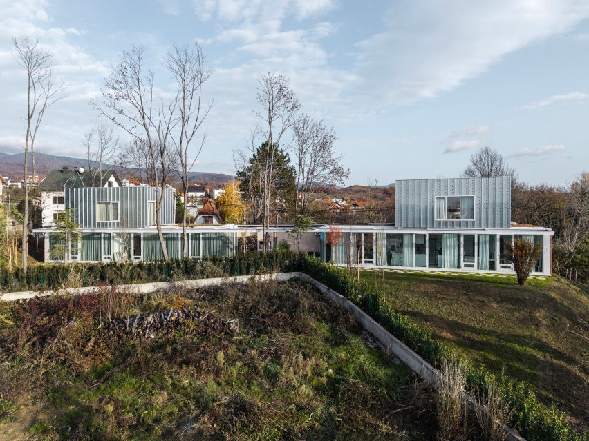 Double Villa Bukovac house in Zagreb by Njiric+ Arhitekti
