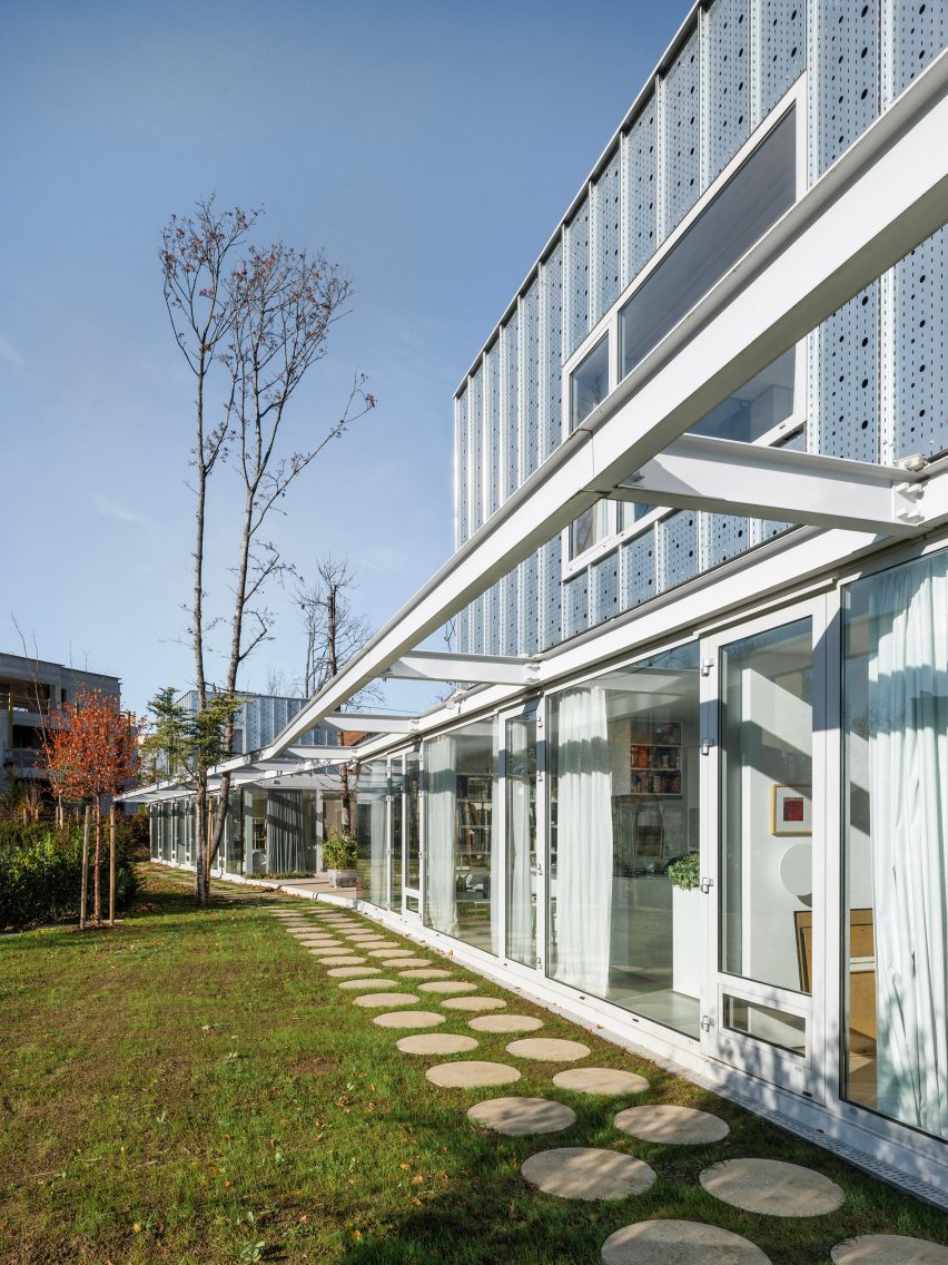 Double Villa Bukovac house in Zagreb by Njiric+ Arhitekti
