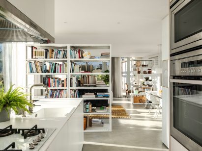 Interior of Double Villa Bukovac house in Zagreb