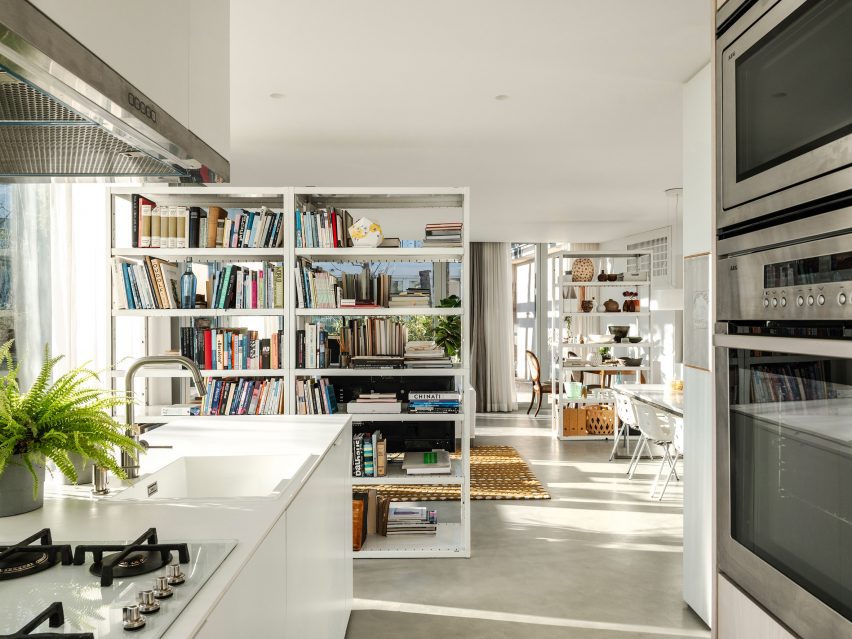 Interior of Double Villa Bukovac house in Zagreb
