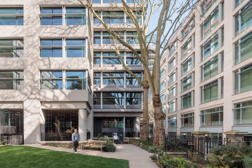 Edenica office building in London by Fletcher Priest Architects