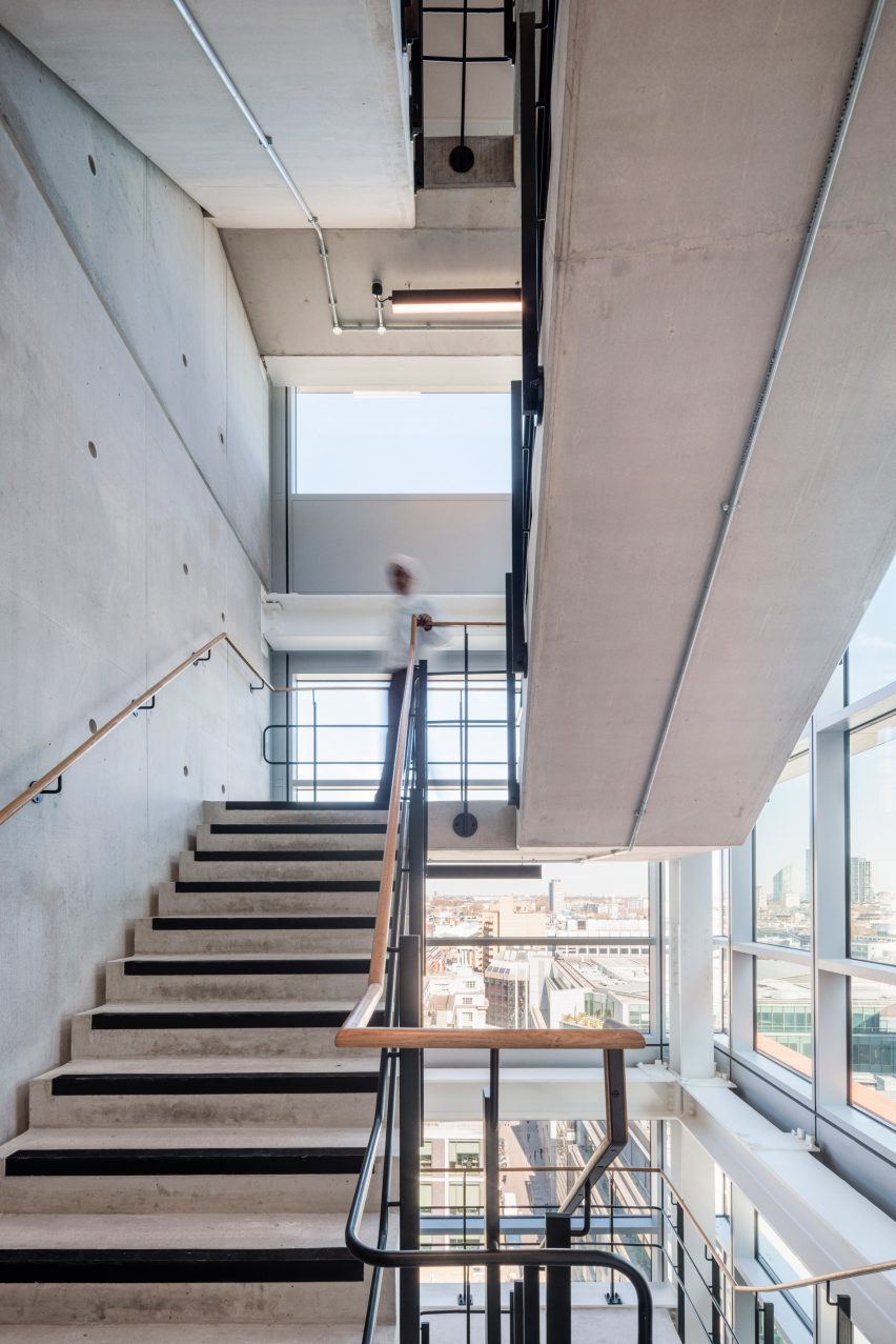 Edenica office building in London by Fletcher Priest Architects