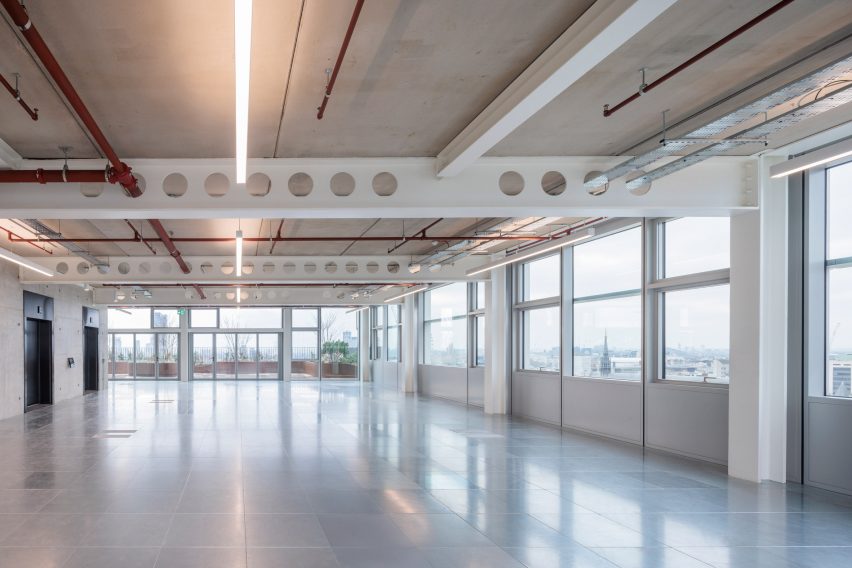 Edenica office building in London by Fletcher Priest Architects