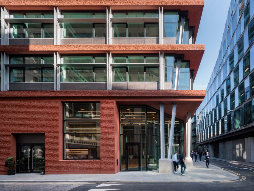 Edenica office building in London by Fletcher Priest Architects