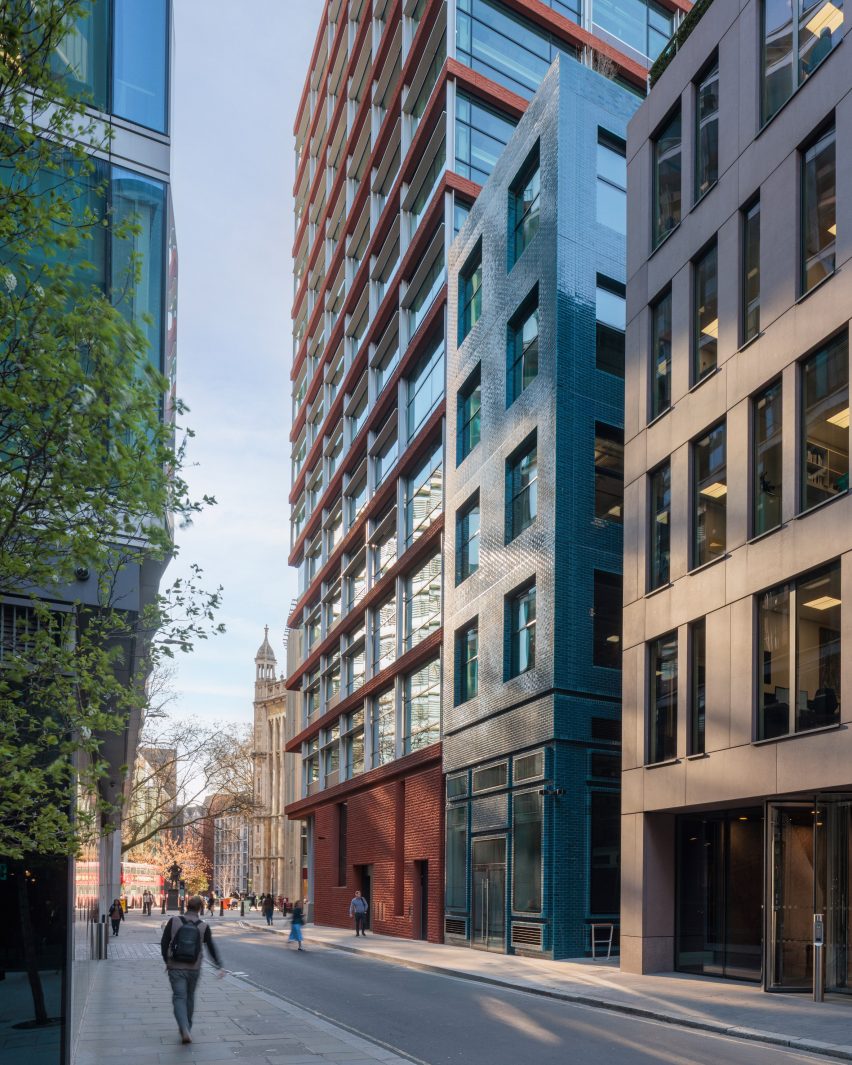 Edenica office building in London by Fletcher Priest Architects