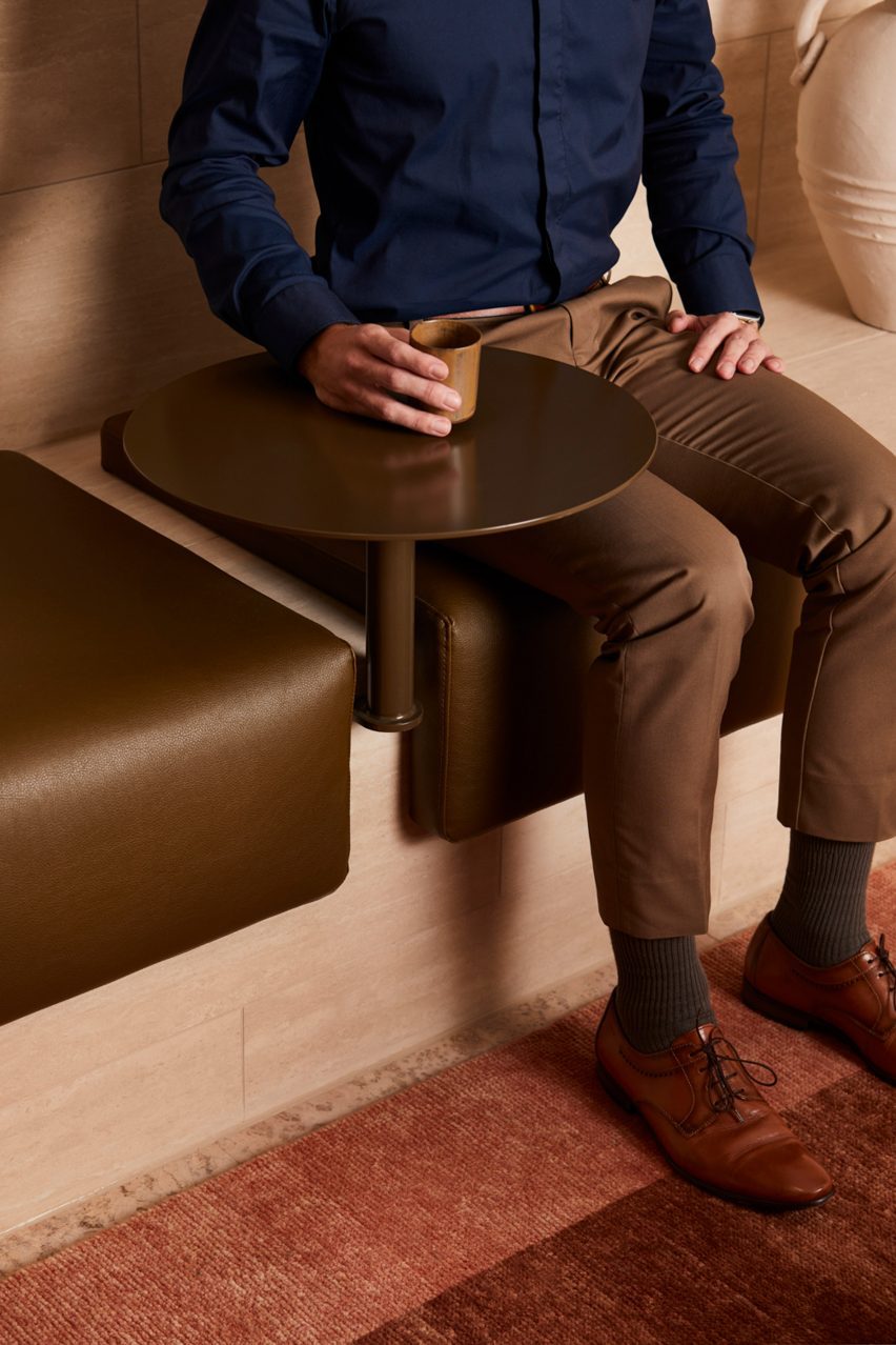 Seat in Forum co-working at Sixty-five Dover in Cremorne, Melbourne, by Foolscap Studio
