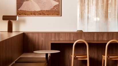 Foyer in Forum co-working at Sixty-five Dover in Cremorne, Melbourne, by Foolscap Studio