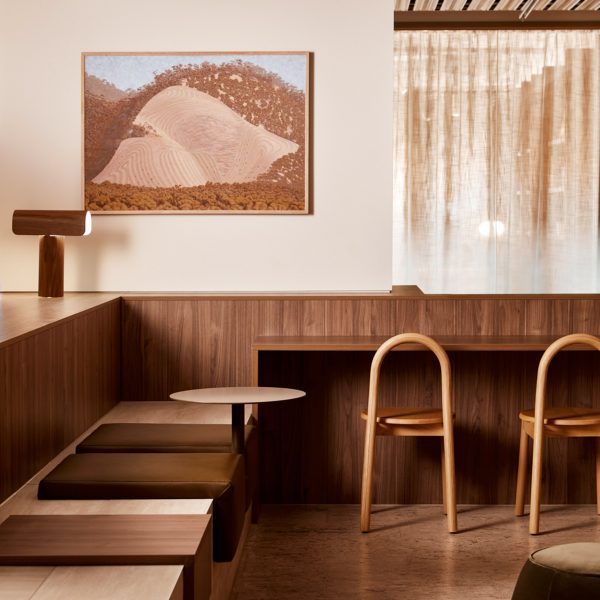 Foyer in Forum co-working at Sixty-five Dover in Cremorne, Melbourne, by Foolscap Studio