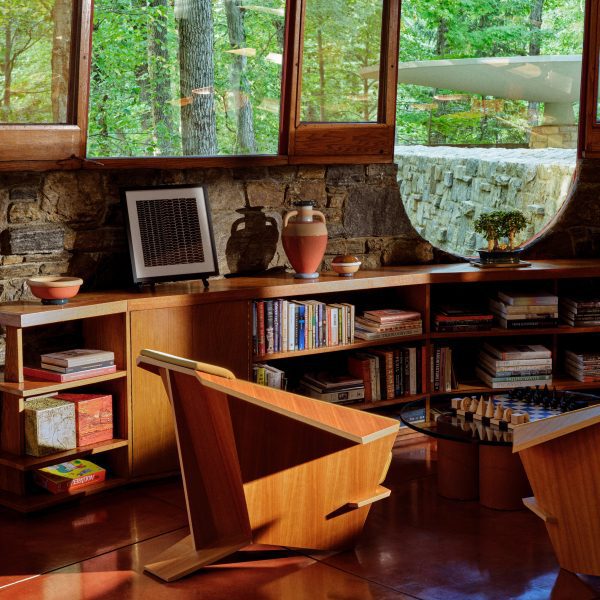Ready To Hang at Frank Lloyd Wright's Toyhill House