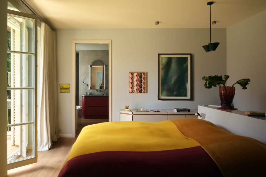 Bedroom in Hohenhagen home