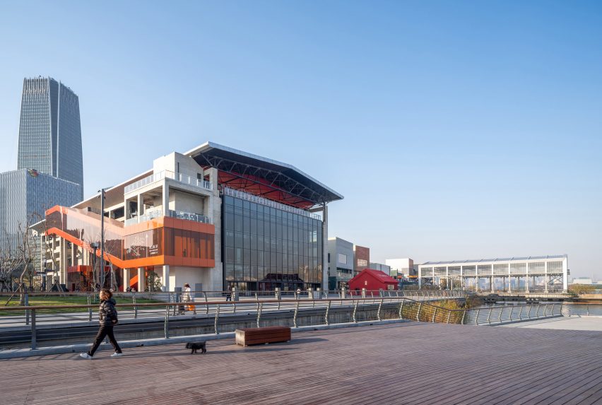 Gate M West Bund Dream Center by MVRDV