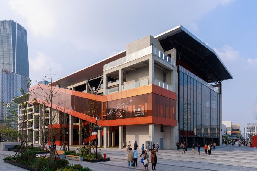 Gate M West Bund Dream Center by MVRDV