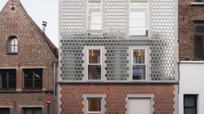 Glass Brick House in Ghent