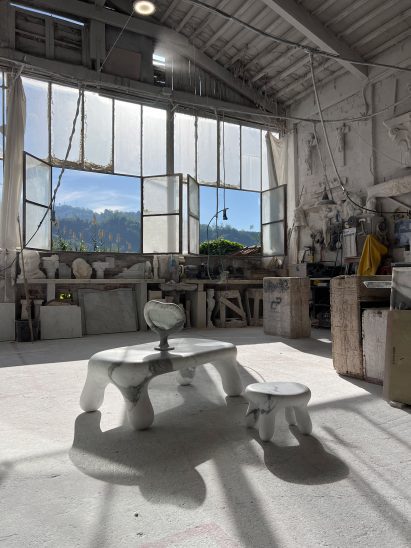Italian marble furniture