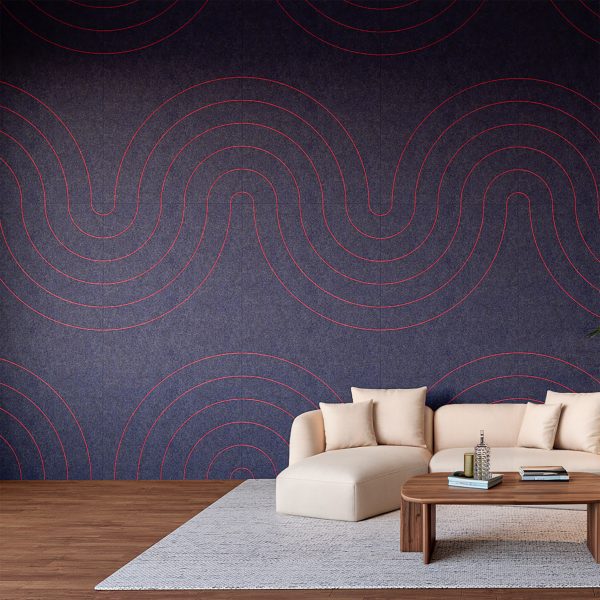 Grooves Duo acoustic panels by Texfel