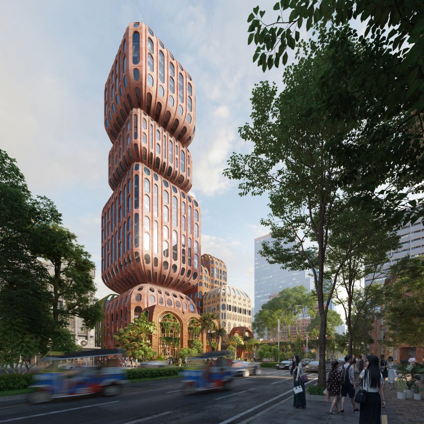 View of Hatai project by Heatherwick Studio