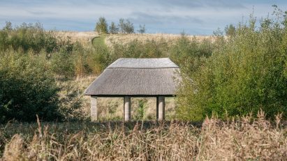 Dem Talamh rammed earth shelter by Fuinneamh Workshop Architects