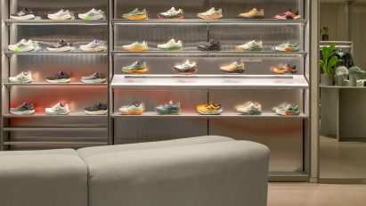 New Balance London flagship interior by MAP and Universal Design Studio