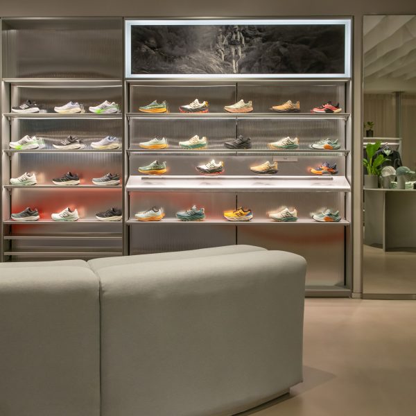 New Balance London flagship interior by MAP and Universal Design Studio