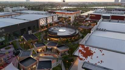 Aerial view of the Indonesia Design Week