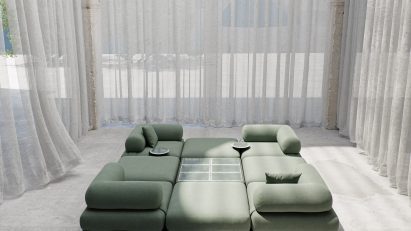 Insula modular sofa by Patricia Urquiola for Kettal